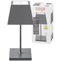 Sigor Nuindie mini eckig graphitgrau Easy-Connect