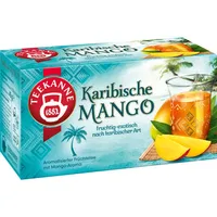 Teekanne Karibische Mango Früchtetee Teebeutel 20 St.