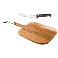 Tramontina Geschenkset Schneidebrett Teak inkl. Käsemesser