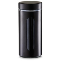 Zeller Present Vorratsglas Vorratsbehälter, schwarz