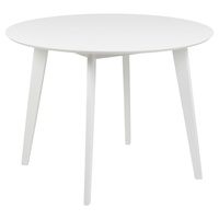 VCM Esstisch Ø105 cm weiß.