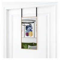 VidaXL Türspiegel Golden 30x60 cm Glas und Aluminium