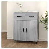 VidaXL Sideboard Grau Sonoma 69,5x34x90 cm Holzwerkstoff