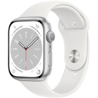 Apple Watch Series 8 GPS 45 mm Aluminiumgehäuse silber,