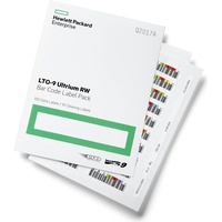 HP HPE LTO9 Ultrium Barcode Label 100+10 Q2017A, Server