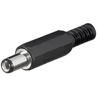 Goobay DC-Stecker mit Knickschutz Ø Lötmontage