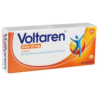 GlaxoSmithKline Voltaren Dolo 25 mg überzogene Tabletten 20 St.