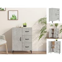 VidaXL Sideboard Betongrau 69,5x34x90 cm Holzwerkstoff