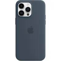 Apple iPhone 14 Pro Max Silikon Case sturmblau