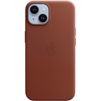 Apple iPhone 14 Leather Case with MagSafe - Umber