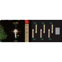 Krinner Lumix SuperLight Flame Mini Gold 6er