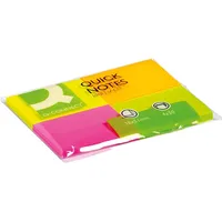 Q-Connect Haftnotizen Quick Notes - Brilliantfarben, 40 x 50