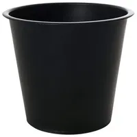 Vivanno Runder Kunststoffeinsatz Blumenkübeleinsatz Pflanzkübel-Einsatz Schwarz D21 x H19,5