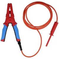 METREL A 1639 RED 2M5 Krokodilklemme Rot-Blau