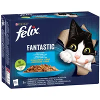 FELIX Fantastische Fisch-Gelee-Geschmacksrichtungen 12 x 85 g