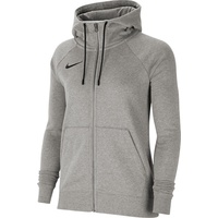 Nike Park 20 Fleece Kapuzenjacke Damen dk grey heather/black/black