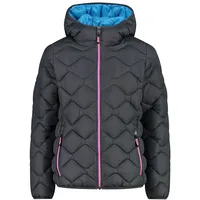 CMP Kid G Jacket Fix Hood titanio 116