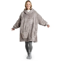 Blumtal Hoodie Decke Damen mit Ärmeln und Kapuze -