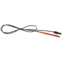 METREL A 1192 Sicherheits-Messleitung Bananenstecker 4mm Prüfspitze Schwarz, Rot