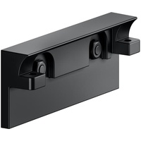 Keuco Klebe-Set Nr. 8 schwarz matt, mit Wandelement