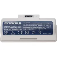 EXTENSILO Akku Ersatz für iRobot 4446040, BC674 für Home