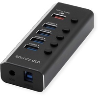 Roline USB 3.2 Gen 1 Notebook Hub 4fach +