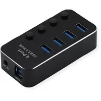 Roline USB 3.2 Gen 1 Notebook Hub, 4 Ports,