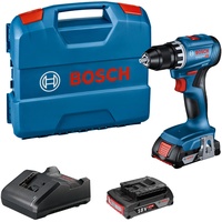 Bosch Professional GSR 18V-45 Akku-Bohrschrauber inkl. Koffer + 2