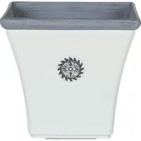 Beliani Beliani, Blumentopf, weiß 43 cm