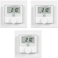 EQ-3 Homematic IP HmIP Set Wandthermostate 3x BWTH, Thermostat