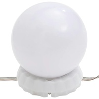 VidaXL Wandspiegel ohne Rahmen mit LED-Beleuchtung Rund Glas