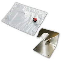 DEMA Bag in Box Edelstahl Abfüllhalter Saftbeutel 3-10L Beutelhalter