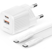 4smarts VoltPlug Duos Mini PD 20W und USB-C Kabel