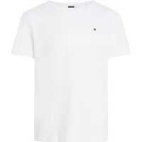 Tommy Hilfiger Jungen, T-Shirt Kurzarm Rundhalsausschnitt, weiß (Bright White),