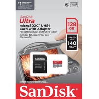 SanDisk Ultra microSD UHS-I U1 A1 140 MB/s 128
