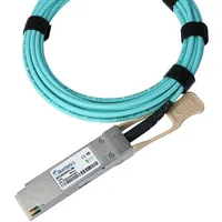BlueOptics Lenovo 00MP566 kompatibles AOC QSFP28 BO282803L50M, Transceiver, Blau