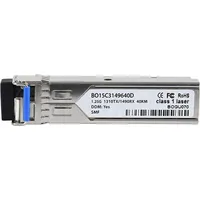 BlueOptics Cumulus SFP-BXU34-40KM kompatibler SFP BO15C3149640D, Transceiver, Silber