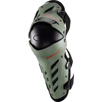 Leatt Dual Axis Knie- und Schienbeinprotektoren, grün, Größe 2XL