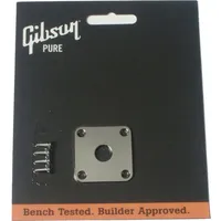 Gibson Metal Jack Plate, Nickel