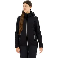 CMP Damen Hoodie Zip Hood 32a0456 Softshelljacke - Black