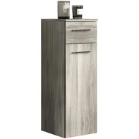 Xonox.home Hängeschrank York Rauchsilber 30 cm eintürig