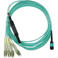 BlueOptics MC6709309-007 kompatibles MPO-4xLC OM3, Patchkabel, 7.5 Meter, Transceiver,