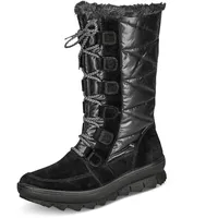 Legero Damen Novara Warm Gefütterte Gore-tex Kniehohe Stiefel, Schwarz