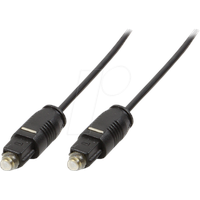 Logilink Toslink - Toslink 0.5m Audio-Kabel 0,5 m Schwarz