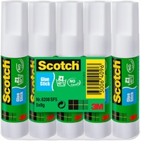 Scotch Klebestift - 1 Packung mit 5 Klebesticks ohne