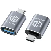 GRAUGEAR USB 3.2 Gen2 2 Stücke Adapter aus Aluminium,