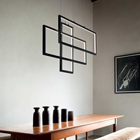 Ideal Lux Frame LED Metall-Pendelleuchte weiß