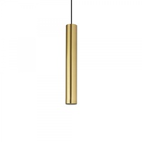Ideal Lux Pendelleuchte Look Pendellampe Messing-Satin 56cm