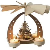 HGD Pyramide Winterkinder 16 x 12 x 19 cm