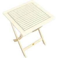 Sedex CATAR Klptisch 80x80 wß-gewischt / EUC-WW FSC®